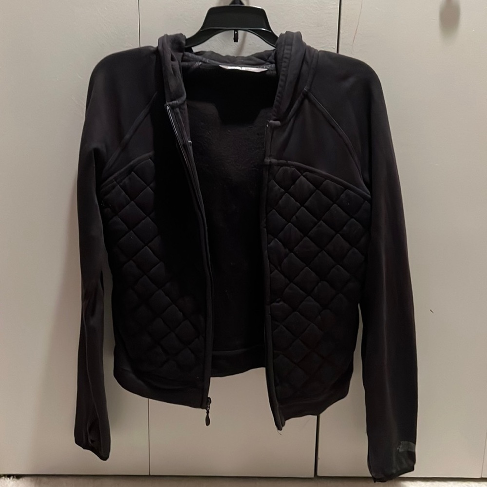 The North Face Zip Up Quilted Hoodie Small